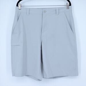 COLUMBIA Grander Marlin III Offshore Shorts Cool Grey Performance Men's 34